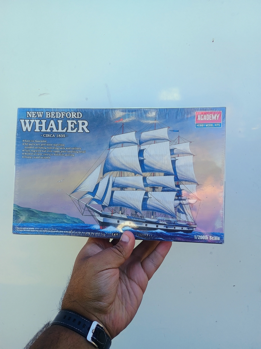 Academy 14204 Bedford Whaler 1:200 Model Kit Free Shipping